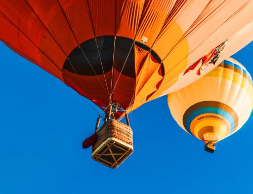 Hot air ballooning as an alternative means of travel